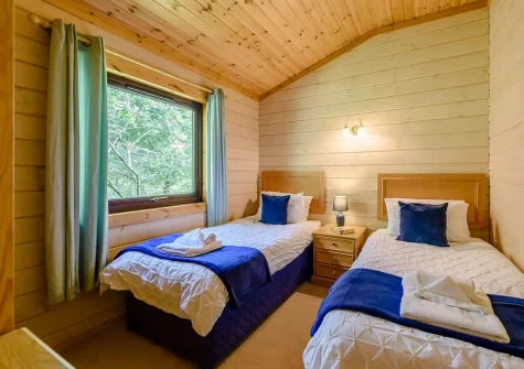 Bedroom #2 at Monterey Lodge, Forest Lakes, Woolfardisworthy
