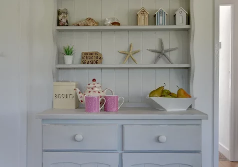 The kitchen at Moonraker, Croyde