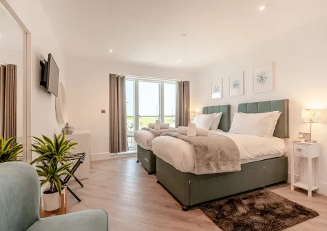 Bedroom #3 at Mordardha, Newquay