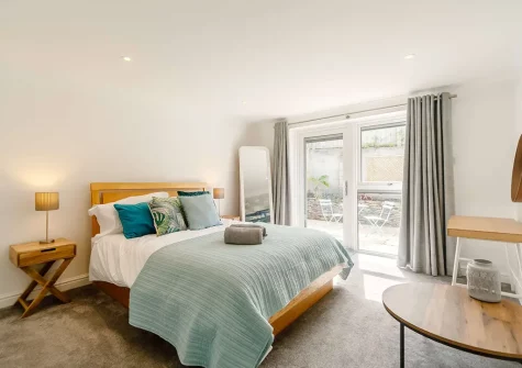 Bedroom #1 at Morethanporth, Newquay