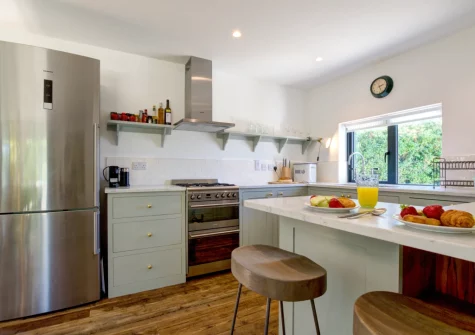 The kitchen at Morlanar, Trevone