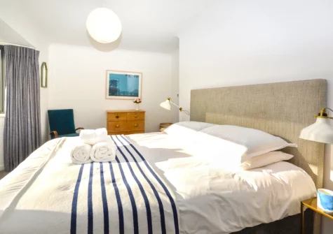 Bedroom #1 at Morlanar, Trevone