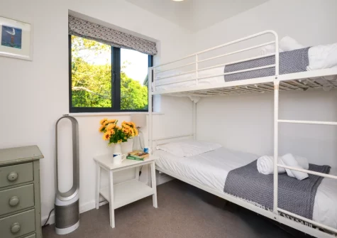 Bedroom #4 at Morlanar, Trevone