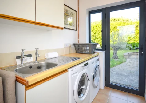 The utility room at Morlanar, Trevone