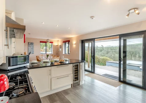 The kitchen at Mount Rose, Woolacombe