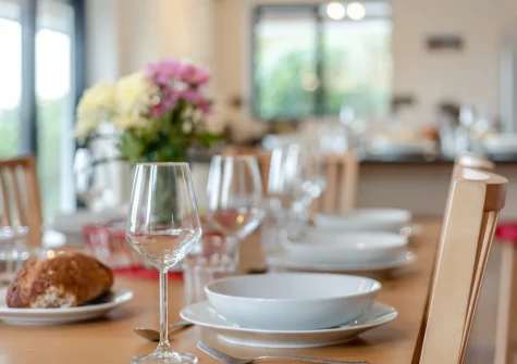 The dining area at Mount Rose, Woolacombe