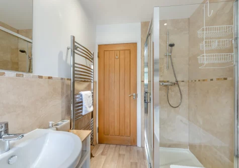 The bathroom at Mount Rose, Woolacombe