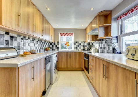 The kitchen at Mount View, Penzance
