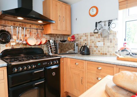 The kitchen at Muddykins Cottage, Muddiford
