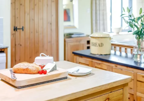 The kitchen at Mulberry, South Torfrey Farm, Golant