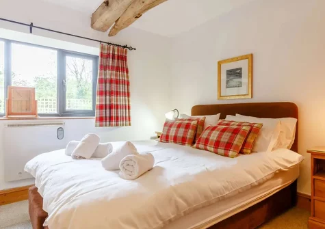Bedroom #1 at Mulberry, South Torfrey Farm, Golant