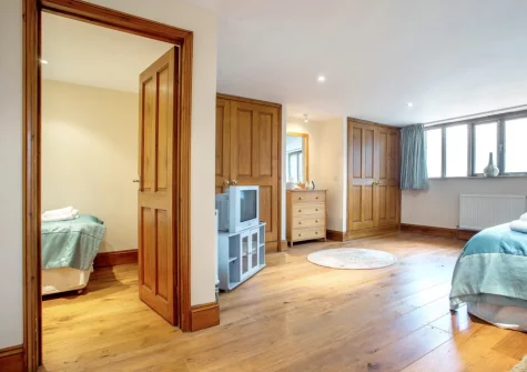 Bedroom #1 & #2 at Munnings Barn at Tregurnow Farm, Lamorna