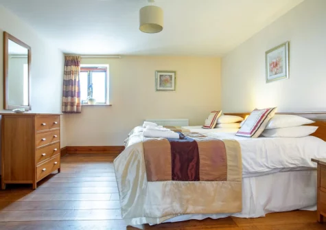 Bedroom #4 at Munnings Barn at Tregurnow Farm, Lamorna