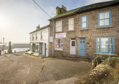 The harbour and beach are only a short walk from the door when you stay at Myrtle Cottage, Mousehole