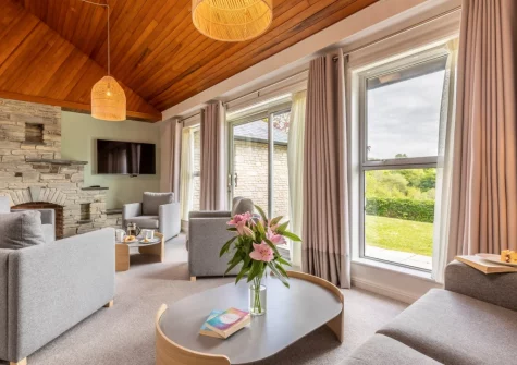 The living area at Nampara 17, St Mellion Estate, St Mellion