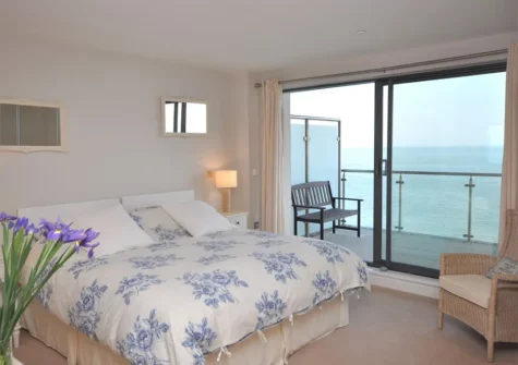 Bedroom #1 at Nassau Beach View, Nassau Court, Westward Ho!