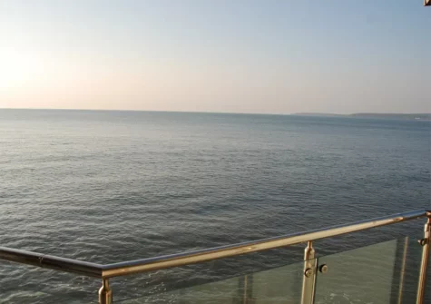 The view from balcony at Nassau Beach View, Nassau Court, Westward Ho!