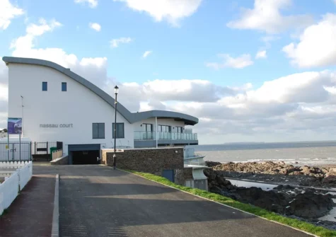 Outside Nassau Beach View, Nassau Court, Westward Ho!