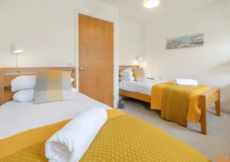 Bedroom #3 at Nelson View, Westward Ho!