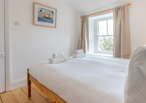 Bedroom #1 at Neptune Cottage, St Ives