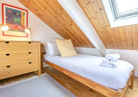 Bedroom #3 at Neptune Cottage, St Ives