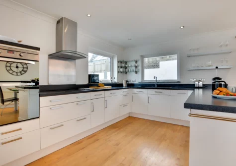 The kitchen at Neptune House, Porthleven