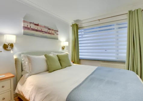 Bedroom #1 at Neptune House, Porthleven