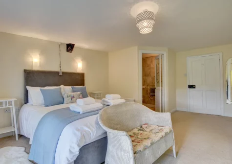 Bedroom #1 at Nethercott Manor, Rose Ash