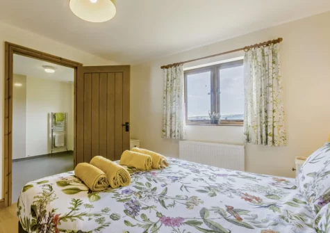 Bedroom #1 at Netherdowns Shippon, Weare Giffard