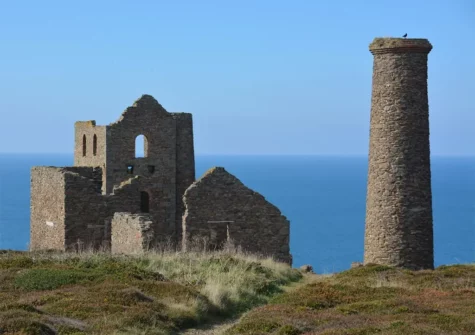 Explore the remnants of Wheal Coates's tin mining history, while walking the coastal path