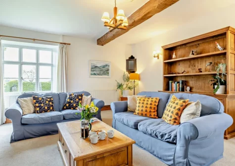 The living room at Newhouse, Musburry