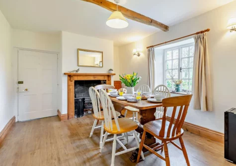 The dining room at Newhouse, Musburry