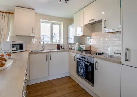 The kitchen at Newland, St Merryn