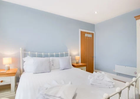Bedroom #2 at Nigel House, Mousehole