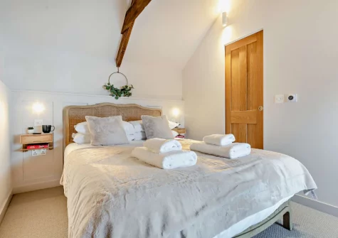 Bedroom #1 at Night's Catch, Porthleven