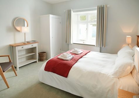 Bedroom #1 at Nimbus Cottage, Trevose Head Lighthouse, Trevose