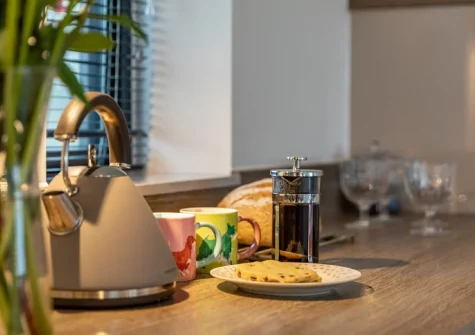 The kitchen at No.36 By The Beach, Westward Ho!