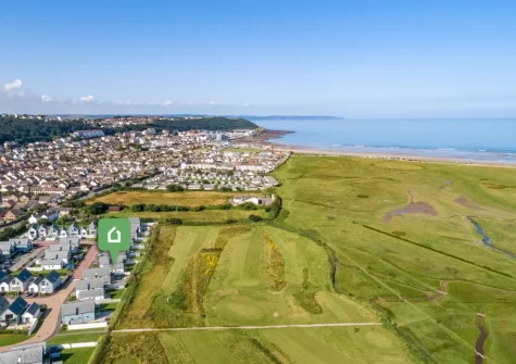 From No.36 By The Beach stroll across the burrows to the golden sandy beach and seaside village of Westward Ho!