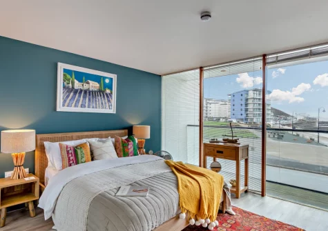 Bedroom #1 at No4 The Ho, Westward Ho!