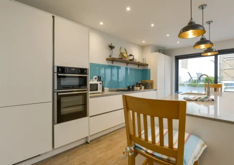 The kitchen at Nohens, Padstow