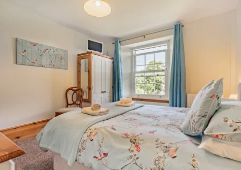 Bedroom #2 at North Coombe Farm, Rilla Mill