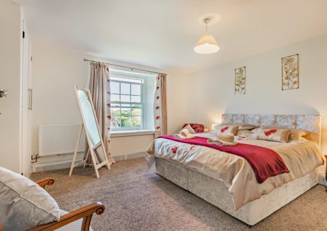 Bedroom #3 at North Coombe Farm, Rilla Mill