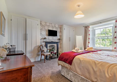 Bedroom #3 at North Coombe Farm, Rilla Mill