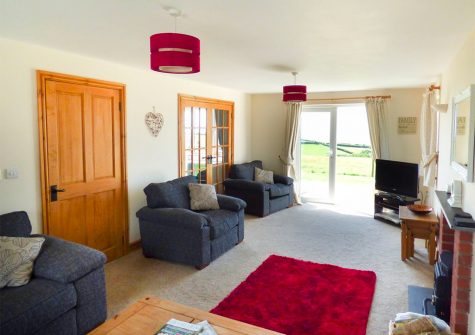 The living area at North Park, Stibb