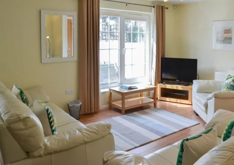 The living area at North Shore, Crantock