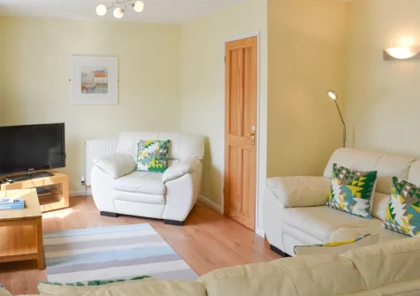 The living area at North Shore, Crantock