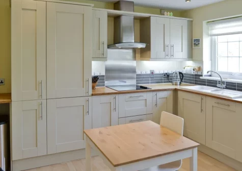 The kitchen at North Shore, Crantock