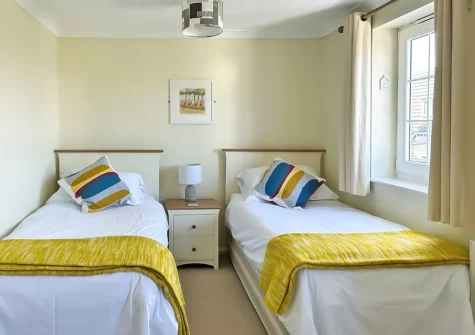 Bedroom #3 at North Shore, Crantock