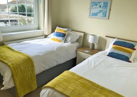 Bedroom #4 at North Shore, Crantock