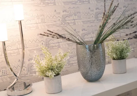 The living area at Number 19, Dartmouth